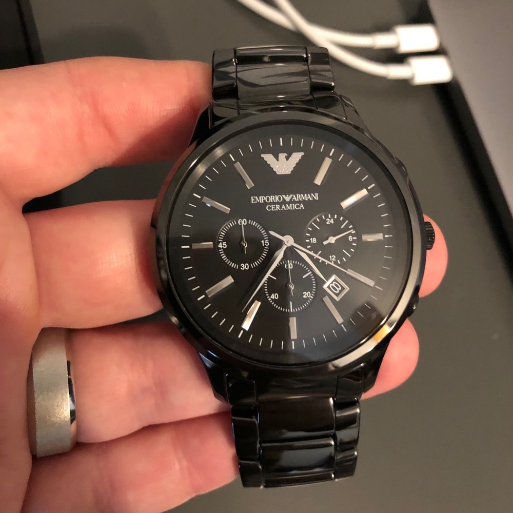 Men’s Emporio Armani Ceramica Watch (AR1474)